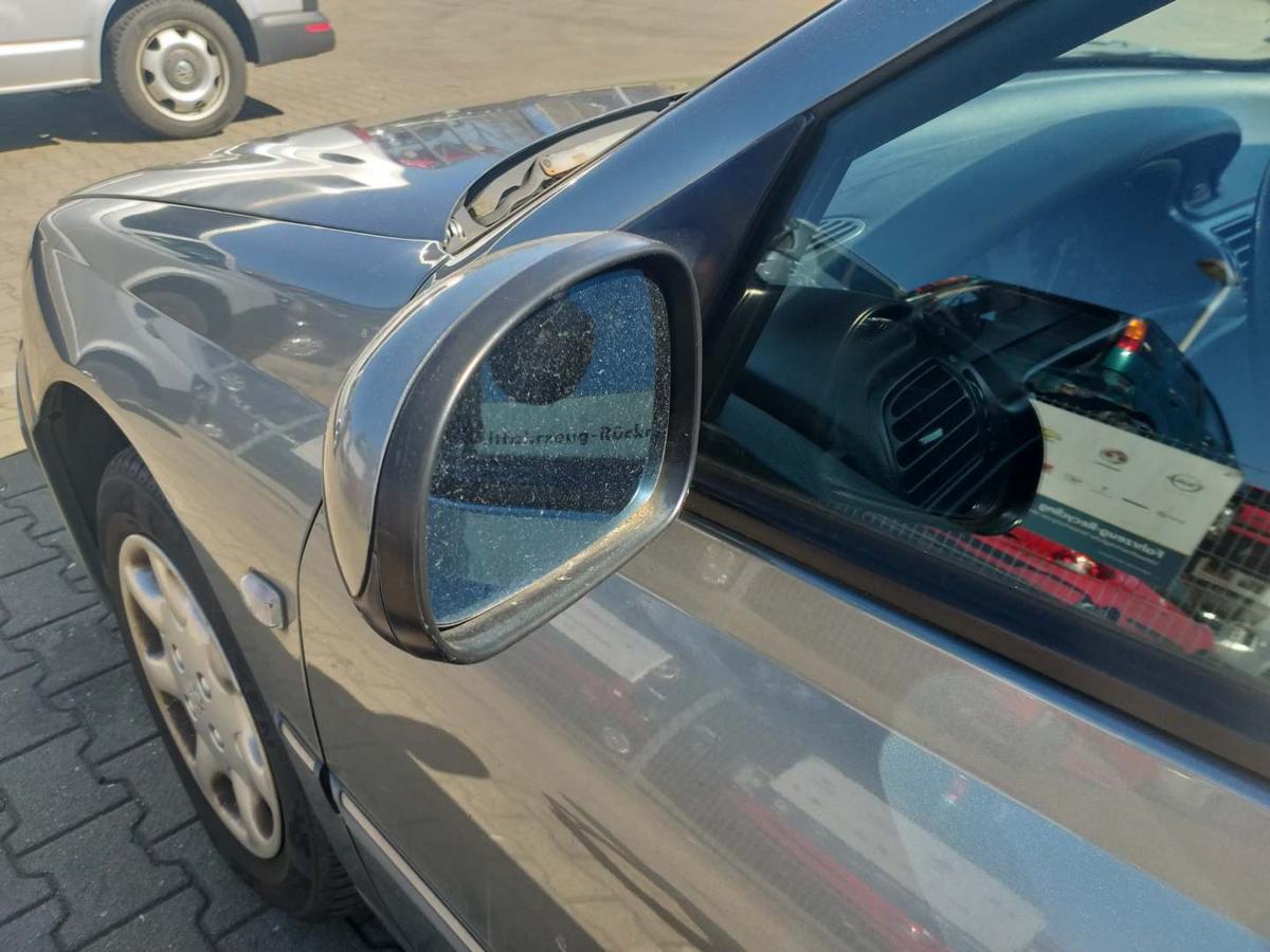 Peugeot 406 original Au&szlig;enspiegel links elektrisch verstellbar EZDC Gris Hades Bj.2002